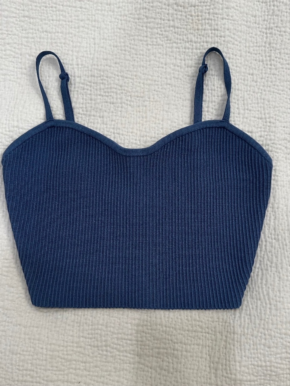 LIKE NEW Babaton Sculpt Knit Klotz Crop Top